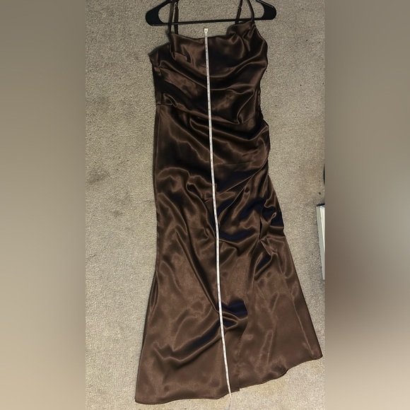 Birdy Grey Formal Chocolate Brown Dress - Picture 11 of 13